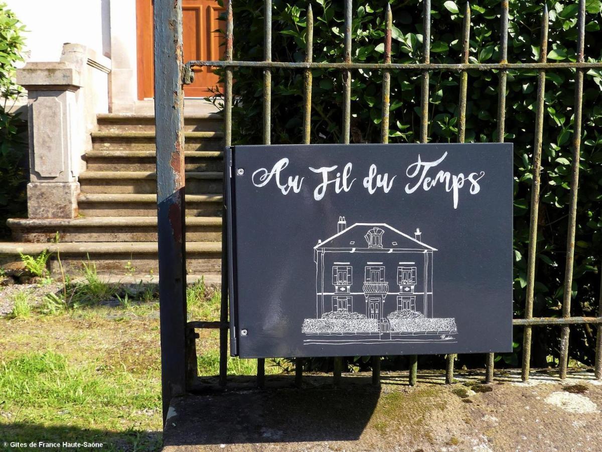 Bed and Breakfast Au Fil Du Temps Fougerolles-Saint-Valbert Zewnętrze zdjęcie